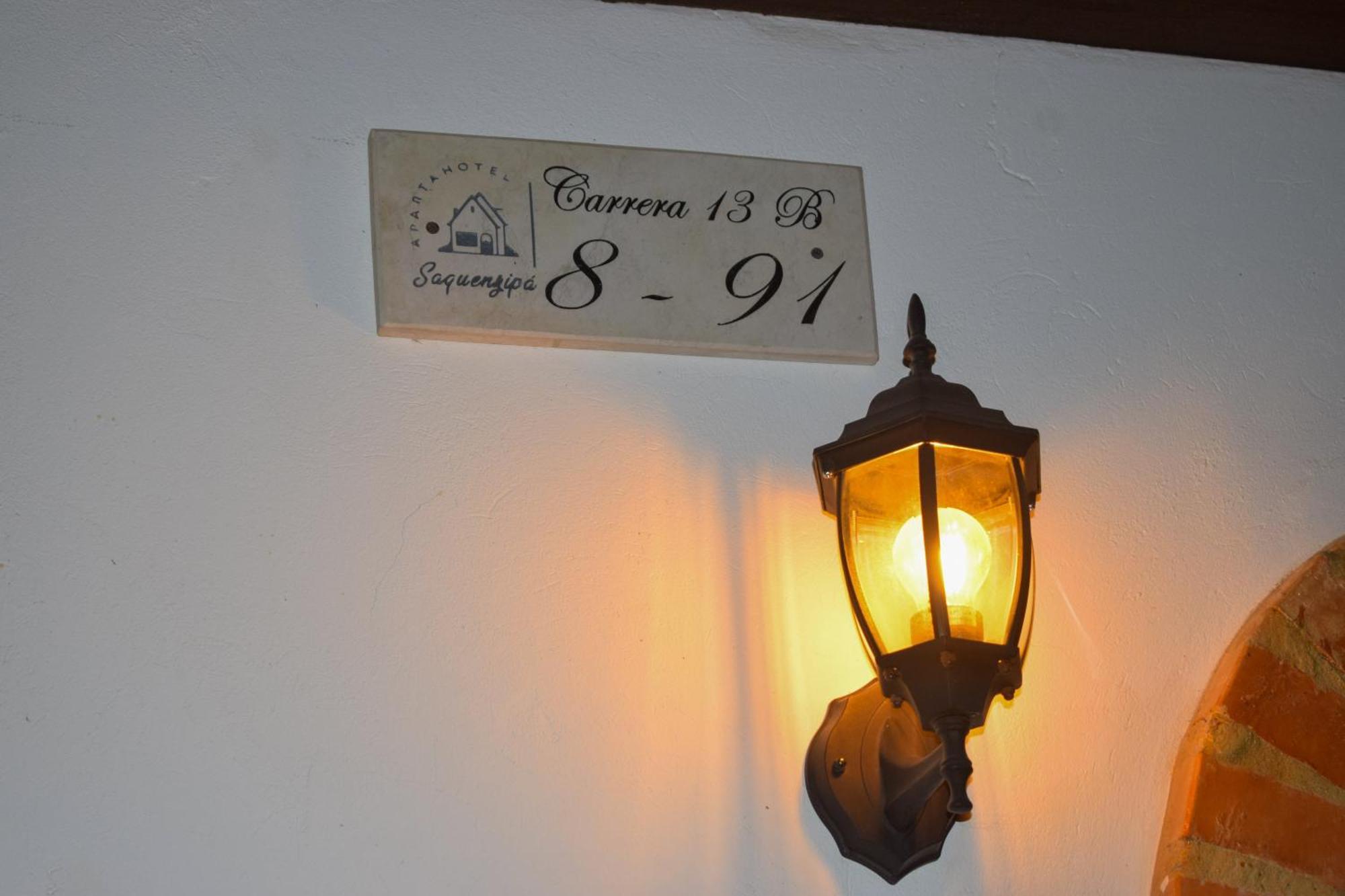 Apartahotel Saquenzipa Villa de Leyva Bagian luar foto