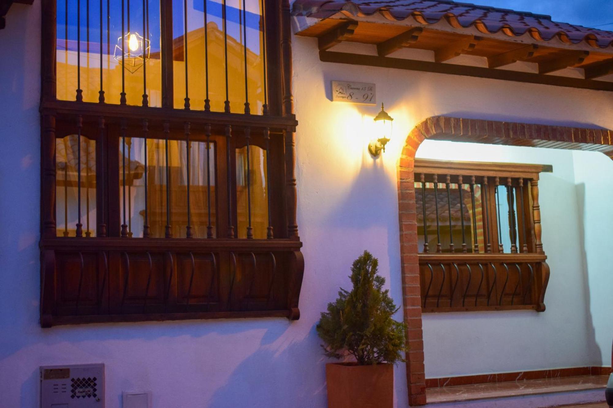 Apartahotel Saquenzipa Villa de Leyva Bagian luar foto